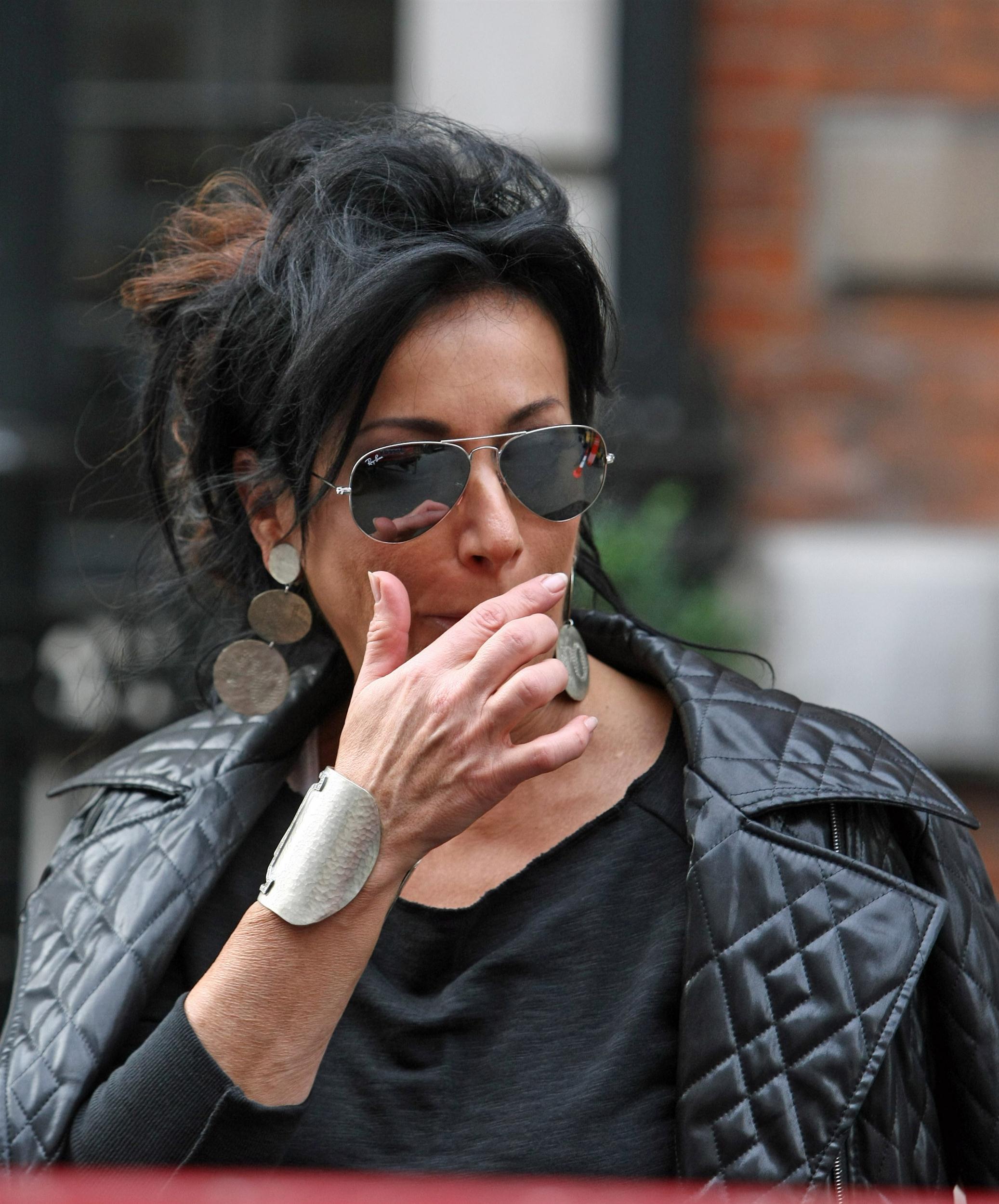 Nancy Dell'Olio is seen leaving a medical building on Harley Street | Picture 101262